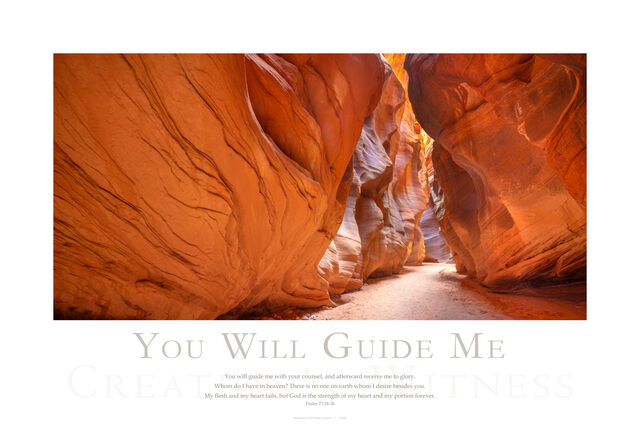 You Will Guide Me print
